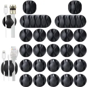 OH47693 OHILL Desk Cable Management Cord Organizer Pack