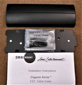 Eccblack OMNIMOUNT Ecc Elegant Modular Cable Cover