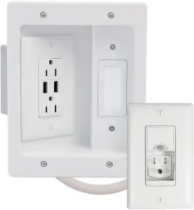 CPU306WV1 LEGRAND Wall Cable Management Hides Cords Tv Power