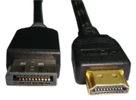 HDMIDP-10F-MM ONCORE Unirise Displayport Hdmi Video Cable