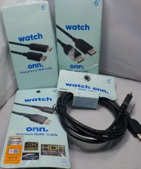 681131310253 ONN Hdmi Cable Display Port #2