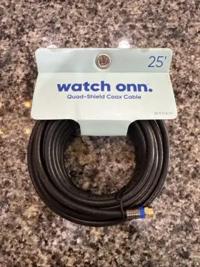 681131310307 ONN Coaxial Cable Watch Quad Shield