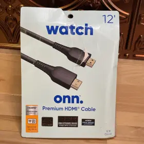 AVAP12100008272 ONN Hdmi Cable Ultra Watch Hdr Surround Sound