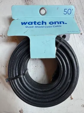 AVQ100100008407 ONN Watch Quad Shield Coaxial Cable Feet
