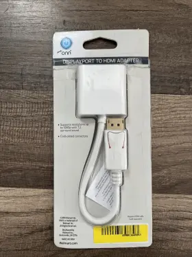 ONA19AV030V ONN Display Port Hdmi Adapter