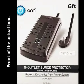 ONA19H0036 ONN Surge Protector Usb Ports Nos #3