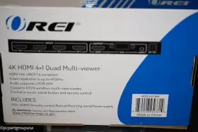 850008956614 OREI Quad Hdmi Viewer Switcher Ports Seamless #3 850008956614 OREI Quad Hdmi Viewer Switcher Ports Seamless #3