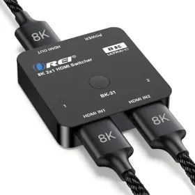 850031132252 OREI Hdmi Switch Auto Selector High Resolution