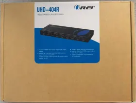 UHD-404R OREI Hdmi Matrix Switcher Splitter Remote Control