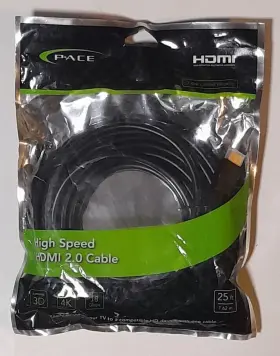 115-025 PACE INTERNATIONAL High Hdmi Cable