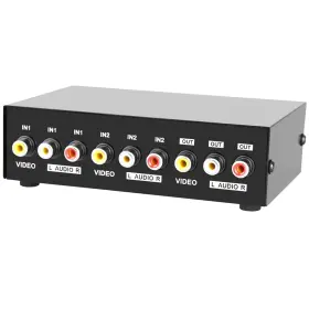 MA-AU-46 PANLONG Port Rca Switch Video Audio Switcher