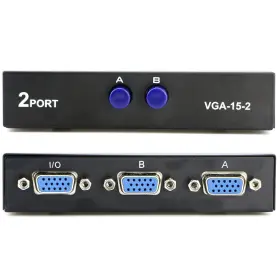 PAS-2IN1OUT PASOW Vga Port Switch Press Vedio Tv
