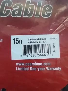 VGA-A115 PEARSTONE Cable Male #3