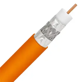 Phat Satellite Intl 313101099072 1000ft Direct Burial Underground Flood Rg-6 Coaxial Cable Tri-shield 18awg Gel C