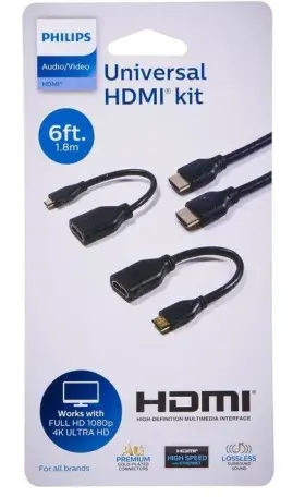 030878392433 PHILIPS Hdmi Mini Micro Kit
