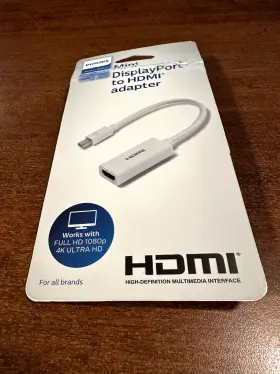 030878392488 PHILIPS Audio Video Mini Display Port Hdmi