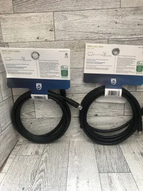 030878404761 PHILIPS Set Coax Cable Tv Satellite Dvr Audio #2