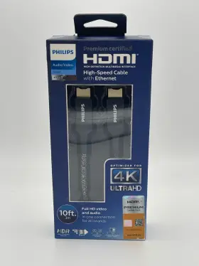 030878522786 PHILIPS Elite High Hdmi Cable Ethernet Braided
