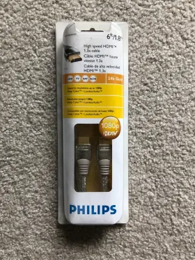 609585148413 PHILIPS Phillips High Hdmi Cable Connectors