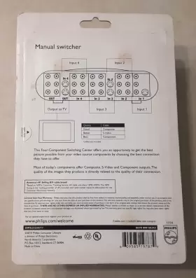 609585197879 PHILIPS Manual Switcher Inputs Video #2