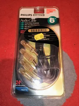 M62776 PHILIPS Stereo Audio Cable Connectors