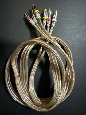 Philips M62792 Magnavox 6ft Stereo Audio And S-video Cable 24k Gold Plated Good Quality
