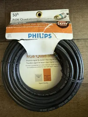 SDW5213M-17 PHILIPS Quad Shield Coax Rv Satellite Dish