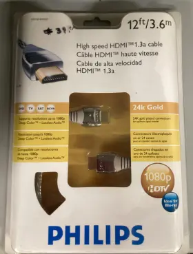 SWV3434W-27 PHILIPS Hdmi Meter Cable
