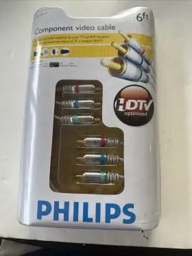 SWV3505W-17 PHILIPS Video Cable Karat Connectors