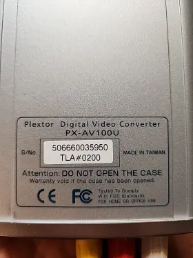 PX-AV100U PLEXTOR Digital Video Converter Cables #3