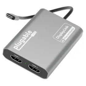 819927013372 PLUGABLE Usb Hdmi Adapter Dual Monitor Apple Mac
