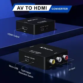 895260400105 PORTTA Rca Hdmi Converter Cvbs Adapter Upscaler #2 895260400105 PORTTA Rca Hdmi Converter Cvbs Adapter Upscaler #2