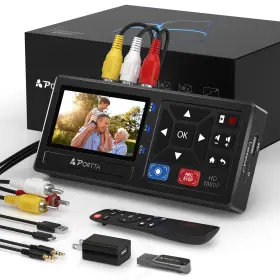 CHR101U3 PORTTA Vhs Digital Converter Flash Drive Video 128GB