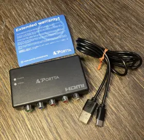 N3RHX-2 PORTTA Hdmi Converter Ypbpr Audio Ada N3RHX-2 PORTTA Hdmi Converter Ypbpr Audio Ada