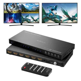 N4MX42QS PORTTA Hdmi Multiviewer Switch Pip Quad Viewer N4MX42QS PORTTA Hdmi Multiviewer Switch Pip Quad Viewer