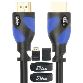 737353746315 POSTTA Hdmi Cable Feet Ties Adap