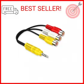744110223521 POWER PRIME Rca Cable Video Adapter Tcl Tv