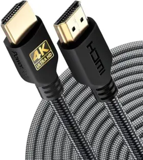 857913006700 POWERBEAR Hdmi Cable High Braided Connectors