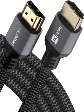 M-8K-1 POWERBEAR Hdmi Cable High Braided Cord