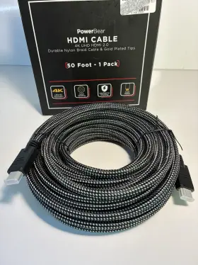 X002BVUTCL POWERBEAR Hdmi Cable Uhd Braid