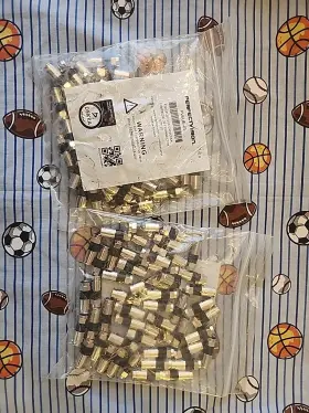PV6UE05 PPC Vision Ridgeloc Compression Connectors Bags