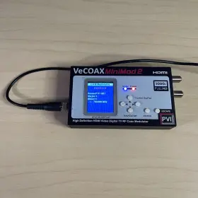 MINIMOD-2 PRO VIDEO INSTRUMENTS Pvi Vecoax Hdmi Rf Modulator MINIMOD-2 PRO VIDEO INSTRUMENTS Pvi Vecoax Hdmi Rf Modulator
