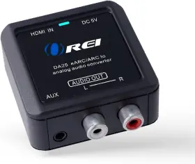 DA25 HDMI Earc Arc Rca Analog Audio Converter Jack Supp