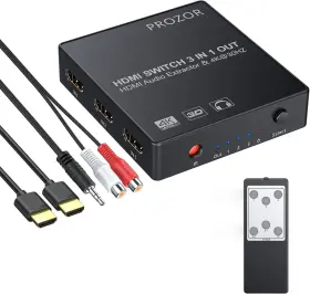 4330353443 PROSTER TRADING LIMITED Hdmi Switch Audio Port