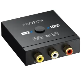 Prozor Lnkprr097 Rca To Hdmi Converter - 4 3/16 9 Switch 1080p Av Adapter Mini Compo