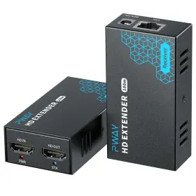 770346851207 PWAY Hdmi Extender Single Monitors Gigabit