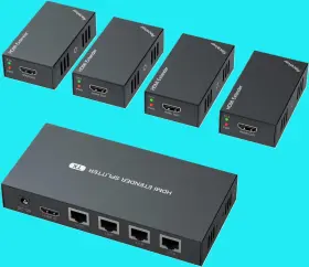 779566117223 PWAYTEK Hdmi Extender Splitter Cat Ethernet