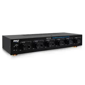 Pyle Pspvc6.5 6channel Speaker Selector Premium Switch Box Hub Distribution System With I