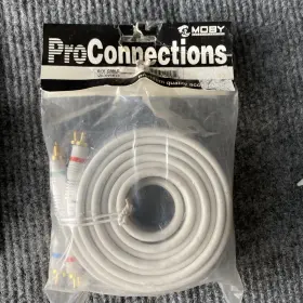 Python Vd-cvc612 Python-12 Ft. High Quality Component Audio/video Moby Vtg Radio Shack Nos Python Vd-cvc612 Python-12 Ft. High Quality Component Audio/video Moby Vtg Radio Shack Nos