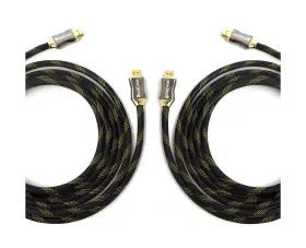 QG-PCBL-HD20-6FT-2PK QUALGEAR Feet Pack Hdmi Cable